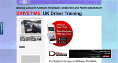Desktop Screenshot of drivetimeukdrivertraining.co.uk